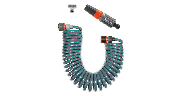 GARDENA - Kit d'arrosage avec tuyau flexible 15m - large
