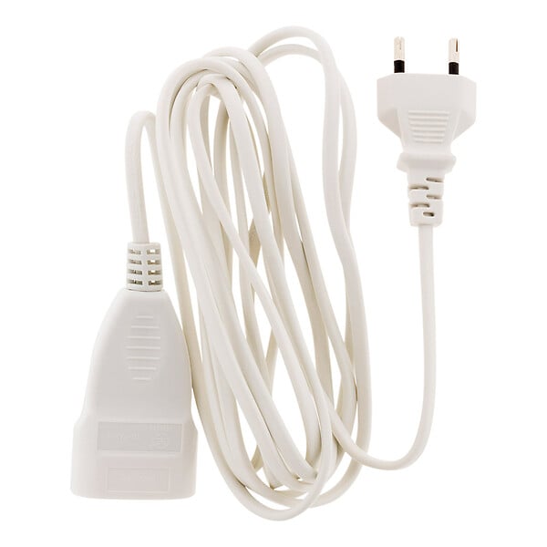 ZENITECH - Rallonge domestique 3m - 1380W 6A - blanc - Zenitech - large
