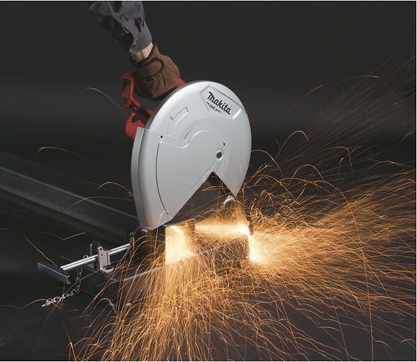 MAKITA - Tronçonneuse à métaux filaire - 2000 W - Disque abrasif - Ø 355 mm - 14,3 kg - large