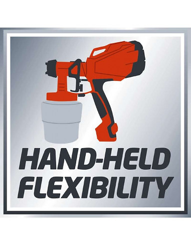 EINHELL - Pistolet à peinture électrique(pulvérisateur) TC-SY 500 - large