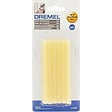 DREMEL - Lot de 12 Bâtons de colle pour le bois DREMEL 2615GG03JA 7mm pour Pistolet à Colle Chaude Haute Température 165°C - vignette