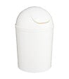 5 FIVE SIMPLY SMART - Poubelle de salle de bain 7L avec couvercle à bascule - Blanc - vignette