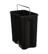 5 FIVE SIMPLY SMART - Poubelle de salle de bain à pédale en métal Noir Soft Close 5 L - vignette