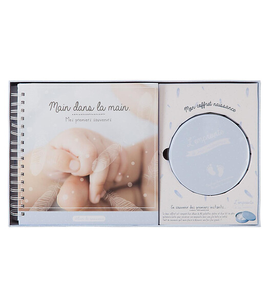 ATMOSPHERA - Coffret Naissance Album photos et Boîte à  Empreinte - large
