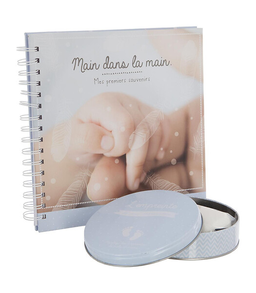 ATMOSPHERA - Coffret Naissance Album photos et Boîte à  Empreinte - large