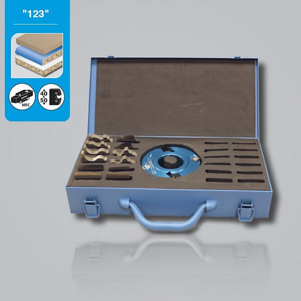 LEMAN - Coffret porte-outils à profiler Diam 120 mm Ht 50 mm 123.50.50.12 Leman - large