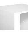5 FIVE SIMPLY SMART - Meuble Étagère colonne 4 cases de rangement Blanc H 134 cm - vignette