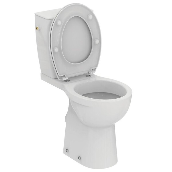 CENTRALE BRICO - Pack WC surelevé ULYSSE PRO, sortie horizontale, blanc - large