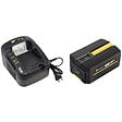 GT ELEC - Taille-haies sans fil à batterie, 40 V, GT ELEC + batterie 2 Ah + chargeur - vignette