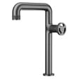 ESSEBAGNO - Factory mitigeur lavabo haut gris gun métal - vignette
