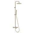 ESSEBAGNO - Luisa II 250 colonne bain-douche thermostatique or brossé - vignette