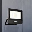 ARLUX - Projecteur mural ALTO - 20W, 4000K, 1620lm, Noir - Détecteur IR - vignette