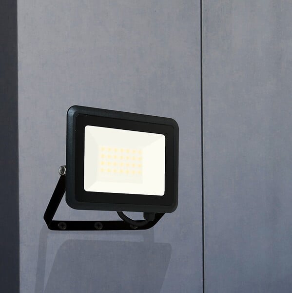 ARLUX - Projecteur mural KREON 2 - IP65, 20W, 4000K, 2000lm, Noir - large
