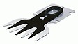 BOSCH - Lame de remplacement pour sculpte-haies Advanced Shear 12 cm - vignette