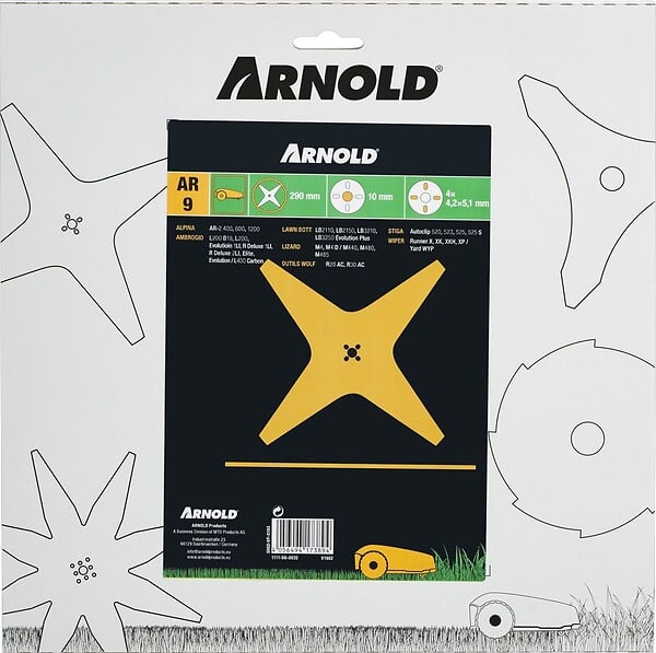 CENTRALE BRICO - Lame Tondeuse Robot Ar9 Pour Stiga - large