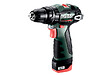 METABO - Coffret Perceuse à  percussion 12 V sans fil PowerMaxx SB BL 2 x 2,0 Ah Li-Power, LC12 - vignette