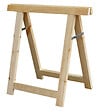OUTIFRANCE - Tréteau industriel en bois 80x80 cm - vignette