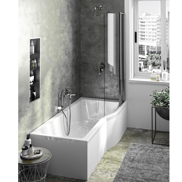 IDEAL STANDARD - IDEAL STANDARD Baignoire Connect air 150 X 80 avec Pare Bain asymétrique droite - large