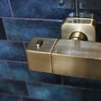 ESSEBAGNO - Quartos colonne de douche thermostatique 300 or brossé - vignette