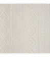 ATMOSPHERA - Voilage à œillets Beige Lin motif Jacquard 140 x 240 cm - vignette