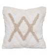 ATMOSPHERA - Housse de Coussin Ivoire motifs tuftés 40 x 40 cm - vignette