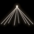 VIDAXL - vidaXL Lumières d'arbre de Noël Int/Ext 576 LED blanc froid 3,6 m - vignette
