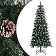 VIDAXL - vidaXL Sapin de Noël artificiel avec support Vert 150 cm PVC - vignette