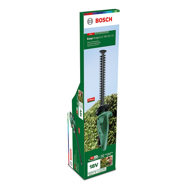 BOSCH - Taille-haie sans fil EasyHedgeCut - 18V - Lame 52cm - large