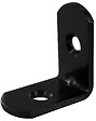 CIME - Equerre de chaise à  bouts ronds CIME 25x25x14mm acier zingué noir x4 - vignette