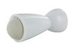 CIME - Butée de porte balustre CIME D30mm L72mm plastique blanc - vignette