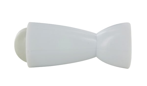 CIME - Butée de porte balustre CIME D30mm L72mm plastique blanc - large