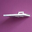 CIME - Console équerre à visser fly Book CIME 73x80x90mm acier blanc - vignette