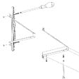 CIME - Console recto verso large CIME 235x250 mm acier gris - vignette