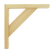 CIME - Console équerre décorative CIME pin naturel 240x240mm - vignette