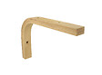 CIME - Console équerre CIME en multiplis hêtre naturel 150x100mm - vignette