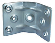 CIME - Ferrure pour pied de table CIME 67x67x70mm acier zingué - vignette