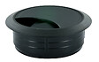 CIME - Passe câble diamètre 60 mm hauteur 25 mm plastique noir - CIME - vignette