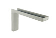 CIME - Console équerre léonard CIME acier et plastique blanc 114x180mm - vignette