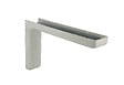 CIME - Console équerre léonard CIME acier et plastique blanc 80x117mm - vignette