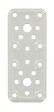 CIME - Patte d'assemblage multi-trou - Blanc - H.50xL.120mm - vignette