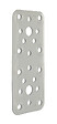 CIME - Patte d'assemblage multi-trou - Blanc - H.50xL.120mm - vignette