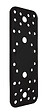 CIME - Patte rectangle d'assemblage multi-trou - Noir mat - 65x180mm - vignette