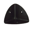 CIME - Coin de valise 3 faces CIME 45x45x45mm acier époxy noir satiné - vignette