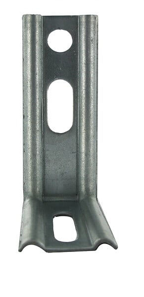 CIME - Equerre nervurée droite CIME 30x50x65x1,5mm acier galvanisé - large
