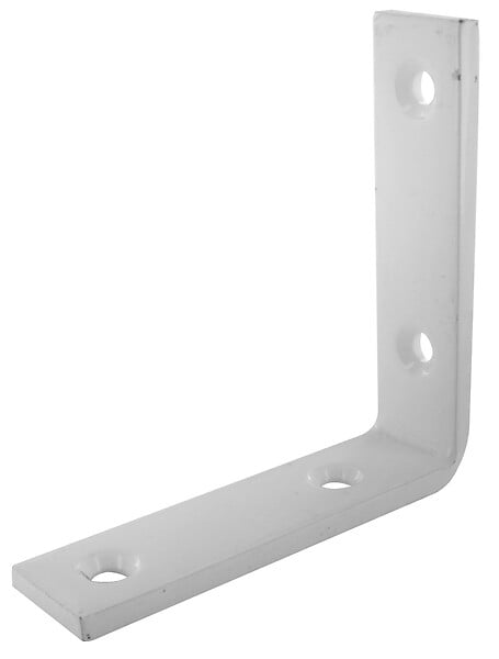 CIME - Equerre de renfort CIME 70x70x18mm acier blanc - large