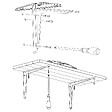 CIME - Console équerre charge lourde CIME aluminium 200x250mm - vignette