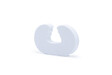 CIME - Amortisseur de porte CIME KIDS en mousse blanche - vignette