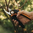 FISKARS - Sécateur X-series? P921 lame franche Ø 26 mm - à crémaillère - poignée tournante - moyenne main - vignette