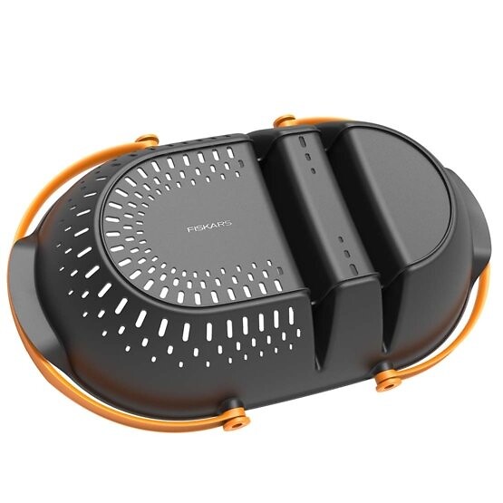 FISKARS - Panier de récolte jardin Plus en plastique - 61 x 39 x 13 cm - large