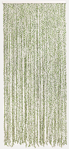 MOREL - Rideau de porte tresses de papier - 90x200cm - large
